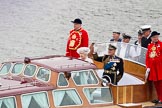 Thames Diamond Jubilee Pageant: VIPS-Britannia Royal Barge (V59)..
River Thames seen from Battersea Bridge,
London,

United Kingdom,
on 03 June 2012 at 14:24, image #37