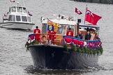 Thames Diamond Jubilee Pageant: VIPS-Havengore (V75)..
River Thames seen from Battersea Bridge,
London,

United Kingdom,
on 03 June 2012 at 14:57, image #177