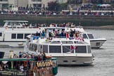 Thames Diamond Jubilee Pageant: VIPS-Nuneham (V79) and Sarpedon (V87)..
River Thames seen from Battersea Bridge,
London,

United Kingdom,
on 03 June 2012 at 14:59, image #186