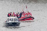 Thames Diamond Jubilee Pageant: SERVICES-Priority (Inverness-shire) (H115) and HISTORIC TUGS-Biscoe Kid (H119)..
River Thames seen from Battersea Bridge,
London,

United Kingdom,
on 03 June 2012 at 15:31, image #376