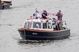 Thames Diamond Jubilee Pageant: SERVICES- Off Duty (H117)..
River Thames seen from Battersea Bridge,
London,

United Kingdom,
on 03 June 2012 at 15:32, image #379