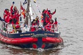 Thames Diamond Jubilee Pageant: SERVICES-James Stevens No.14 (H109)..
River Thames seen from Battersea Bridge,
London,

United Kingdom,
on 03 June 2012 at 15:32, image #382