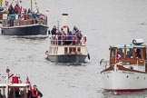 Thames Diamond Jubilee Pageant: HISTORIC TUGS-Maria Khristina (H124) and WORKING HISTORIC-Sabrina (H128)..
River Thames seen from Battersea Bridge,
London,

United Kingdom,
on 03 June 2012 at 15:32, image #386