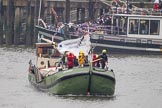 Thames Diamond Jubilee Pageant: BARGES- Grietje (R112)..
River Thames seen from Battersea Bridge,
London,

United Kingdom,
on 03 June 2012 at 16:01, image #490