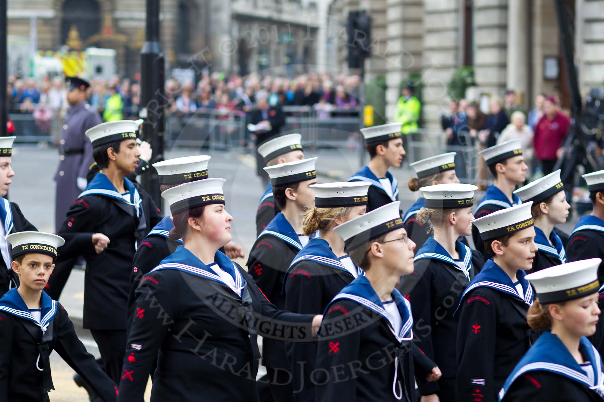 The Lord Mayor's Show 2011: Sea Cadet Corps (London Area).
Opposite Mansion House, City of London,
London,
-,
United Kingdom,
on 12 November 2011 at 11:53, image #541