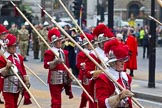 The Lord Mayor's Show 2011: Pikemen and Musketeers of the Honourable Artillery Company (HAC)..
Opposite Mansion House, City of London,
London,
-,
United Kingdom,
on 12 November 2011 at 10:53, image #50