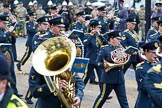 The Lord Mayor's Show 2011: The Central Band of the Royal Air Force..
Opposite Mansion House, City of London,
London,
-,
United Kingdom,
on 12 November 2011 at 11:12, image #166