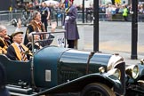 The Lord Mayor's Show 2011: Worshipful Company of Tin Plate Workers (http://www.tinplateworkers.co.uk/), here with a 1925 3-litre Bentley..
Opposite Mansion House, City of London,
London,
-,
United Kingdom,
on 12 November 2011 at 12:05, image #648