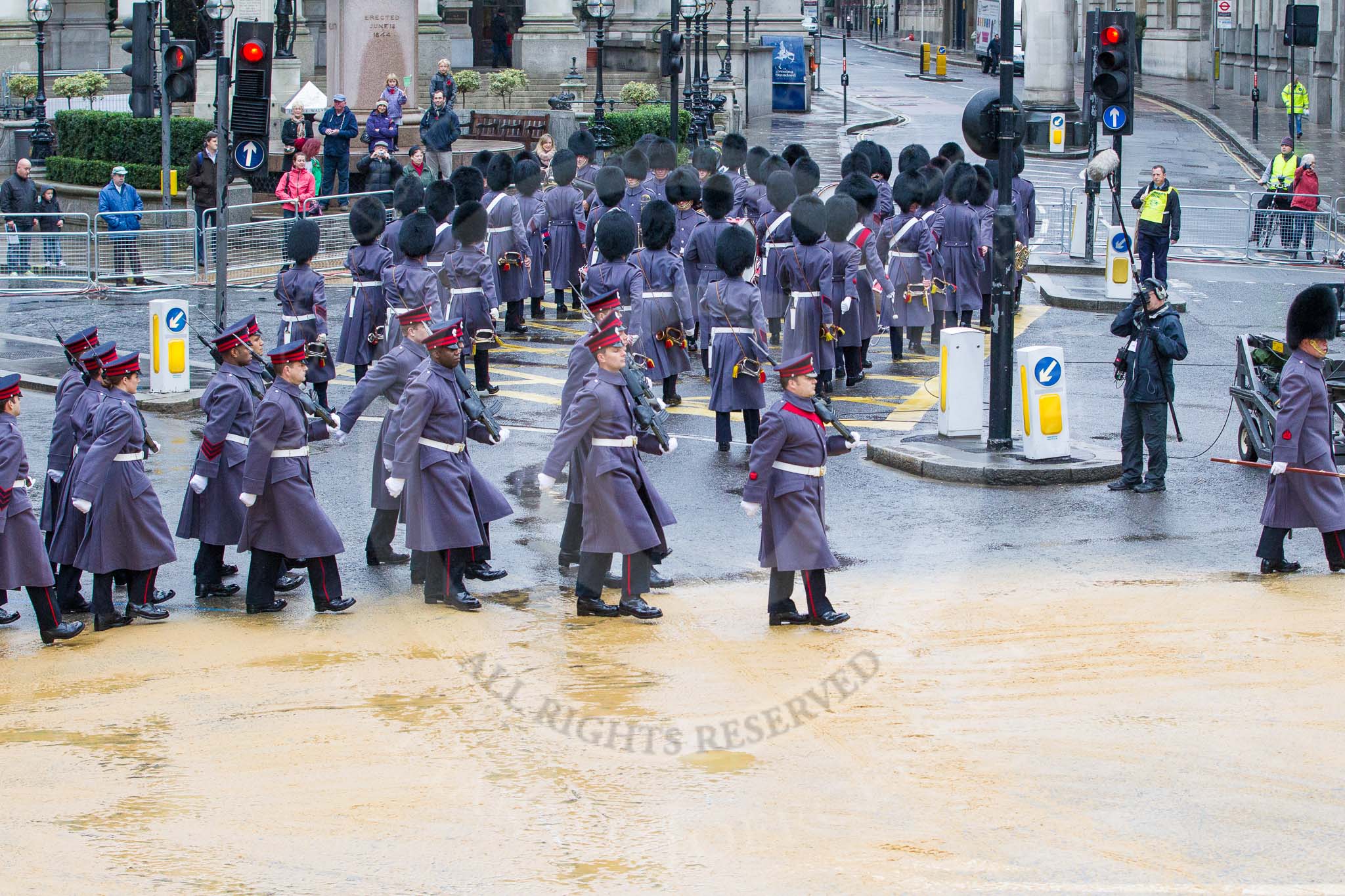 Lord Mayor's Show 2012: Entry 1, HAC, the Honourable Artillery Company..
Press stand opposite Mansion House, City of London,
London,
Greater London,
United Kingdom,
on 10 November 2012 at 10:15, image #39