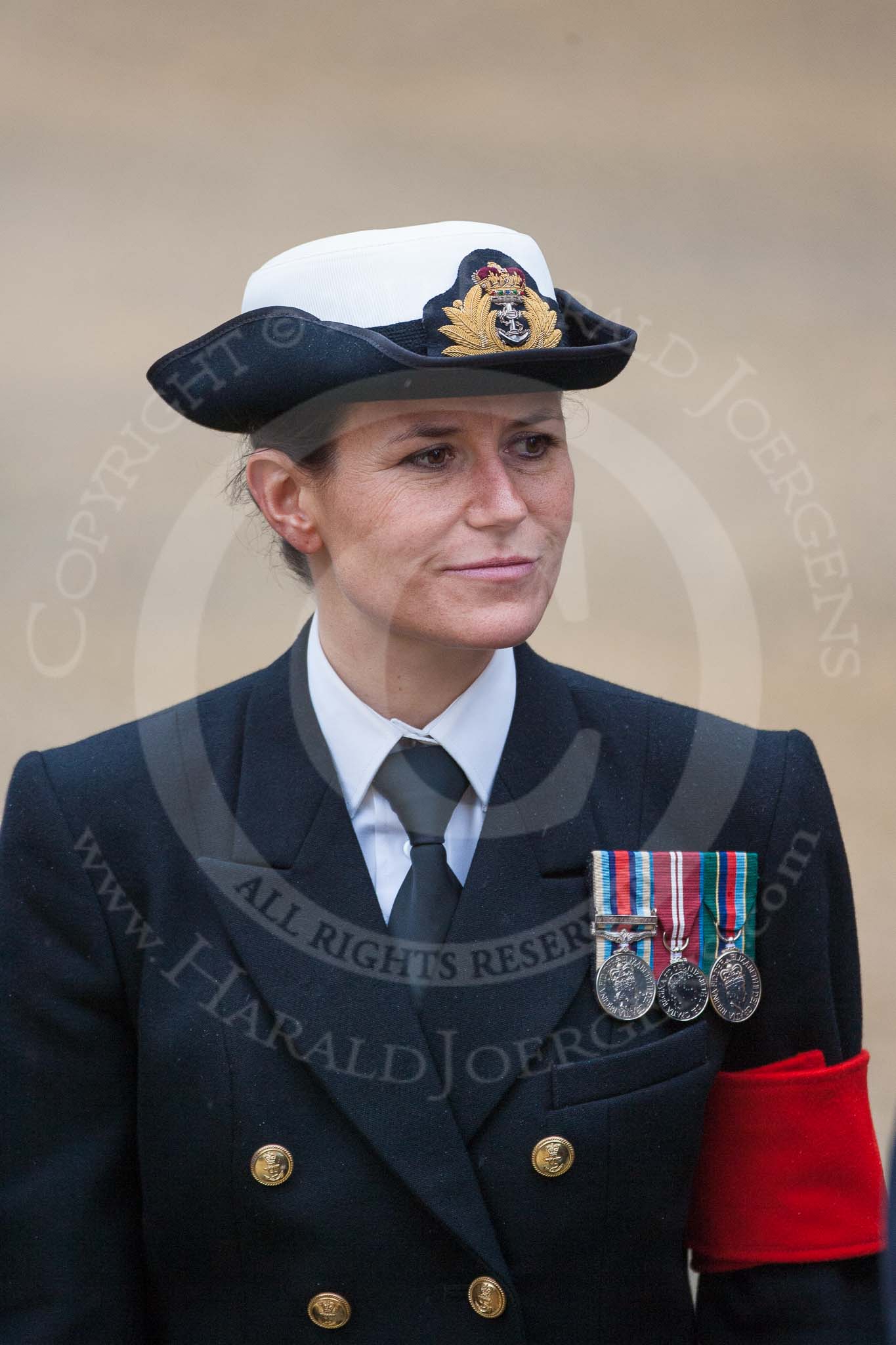 Lord Mayor's Show 2012: A Royal Navy Lieutenant acting as Marshall for the Lord Mayor's Show..
Press stand opposite Mansion House, City of London,
London,
Greater London,
United Kingdom,
on 10 November 2012 at 10:24, image #67