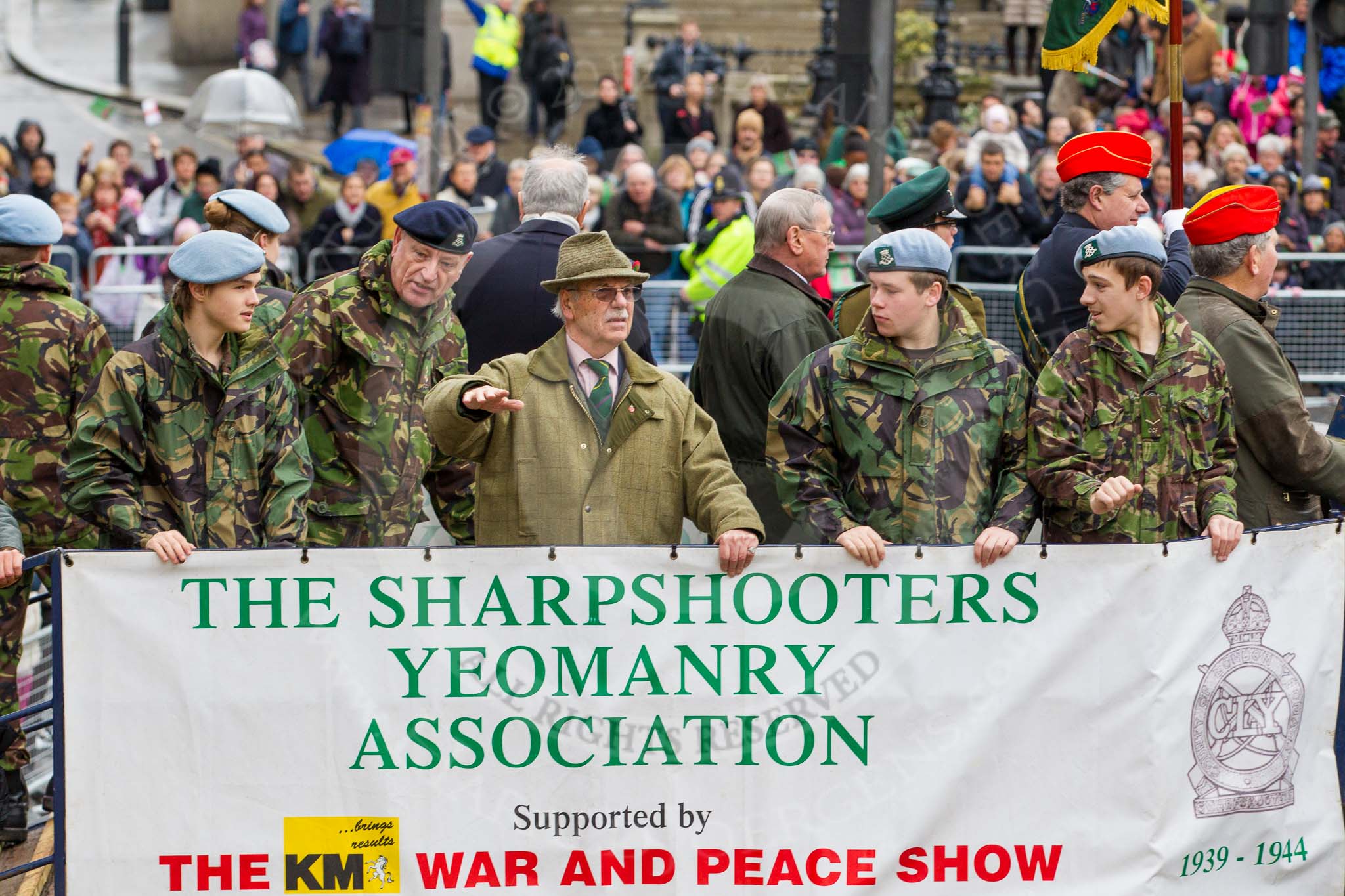 Lord Mayor's Show 2012: Entry 75 - Royal Yeomanry..
Press stand opposite Mansion House, City of London,
London,
Greater London,
United Kingdom,
on 10 November 2012 at 11:33, image #949