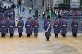 Lord Mayor's Show 2012: Entry 1, HAC, the Honourable Artillery Company..
Press stand opposite Mansion House, City of London,
London,
Greater London,
United Kingdom,
on 10 November 2012 at 10:16, image #48