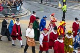 Lord Mayor's Show 2012: Entry 81 - Guilds of Basel..
Press stand opposite Mansion House, City of London,
London,
Greater London,
United Kingdom,
on 10 November 2012 at 11:36, image #1061