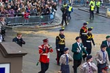 Lord Mayor's Show 2012: Entry 105 - Corps of Drums Society..
Press stand opposite Mansion House, City of London,
London,
Greater London,
United Kingdom,
on 10 November 2012 at 11:53, image #1480
