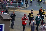Lord Mayor's Show 2012: Entry 105 - Corps of Drums Society..
Press stand opposite Mansion House, City of London,
London,
Greater London,
United Kingdom,
on 10 November 2012 at 11:53, image #1481