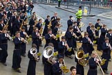 Lord Mayor's Show 2012: Entry 123 - Christ's Hospital School Band..
Press stand opposite Mansion House, City of London,
London,
Greater London,
United Kingdom,
on 10 November 2012 at 12:02, image #1771