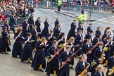 Lord Mayor's Show 2012: Entry 123 - Christ's Hospital School Band..
Press stand opposite Mansion House, City of London,
London,
Greater London,
United Kingdom,
on 10 November 2012 at 12:02, image #1786