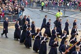 Lord Mayor's Show 2012: Entry 123 - Christ's Hospital School Band..
Press stand opposite Mansion House, City of London,
London,
Greater London,
United Kingdom,
on 10 November 2012 at 12:02, image #1790