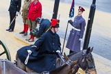 Lord Mayor's Show 2012: Entry 124 - The King’s Troop Royal Horse Artillery (RHA)..
Press stand opposite Mansion House, City of London,
London,
Greater London,
United Kingdom,
on 10 November 2012 at 12:03, image #1804