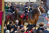 Lord Mayor's Show 2012.
Press stand opposite Mansion House, City of London,
London,
Greater London,
United Kingdom,
on 10 November 2012 at 12:10, image #1926