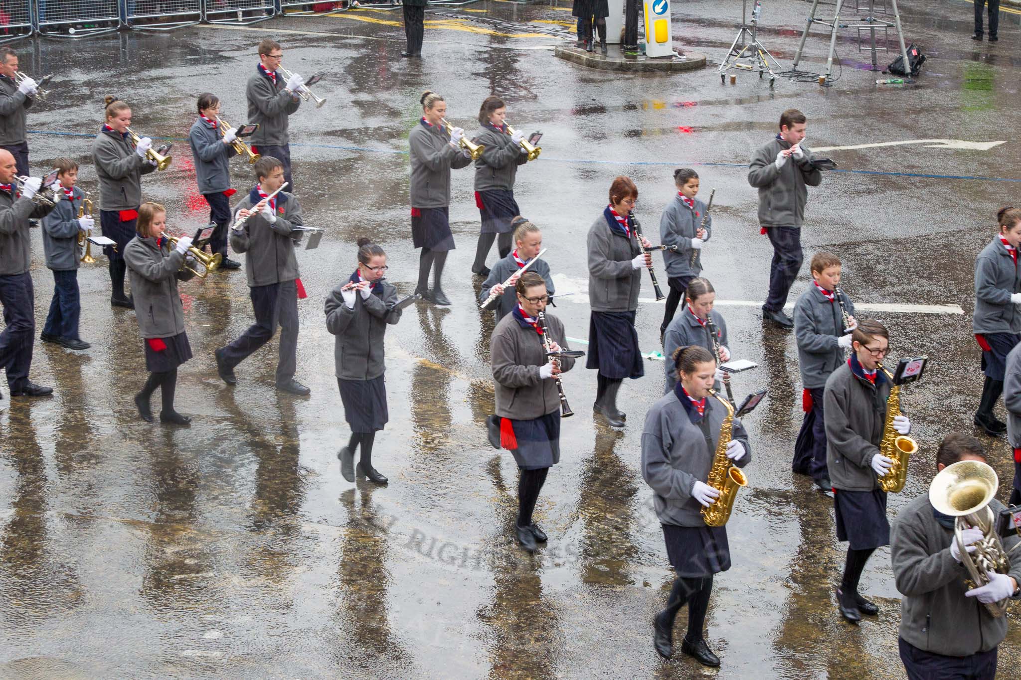 Lord Mayor's Show 2013: 68-Kingston & Malden Scout & Guide Band- is an anthusiastic marching and concert band made up of young people between the ages of 8 to 25..
Press stand opposite Mansion House, City of London,
London,
Greater London,
United Kingdom,
on 09 November 2013 at 11:37, image #831