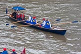 Photo 13110909165540D8877HaraldJoergens Lord Mayor's Show 2013: The Lord Mayor's flotilla, here cutter 'Centurion', crewed by the Port of London Authority (PLA). Photo be Mike Garland..
on 09 November 2013 at 09:16, image #37