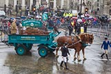 Lord Mayor's Show 2013: 13-Worshipful Company of Builders Merchants- celebrated their 50th anniversary in 2011 and recived Royal Charter in 2012..
Press stand opposite Mansion House, City of London,
London,
Greater London,
United Kingdom,
on 09 November 2013 at 11:06, image #260