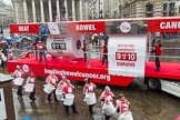 Lord Mayor's Show 2013: 50-Beating Bowel Cancer-are here to raise awareness and promote early diagnosis..
Press stand opposite Mansion House, City of London,
London,
Greater London,
United Kingdom,
on 09 November 2013 at 11:28, image #662