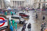 Lord Mayor's Show 2013: 69-Radio Taxis Group-today's entry celebrates 60 years of taxi history and supports the Papworth Heart Hospital..
Press stand opposite Mansion House, City of London,
London,
Greater London,
United Kingdom,
on 09 November 2013 at 11:37, image #837