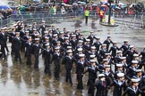 Lord Mayor's Show 2013: 101-London Area Sea Cadet Band-more than 100 Sea Cadets from 16 units across London are taking part in the parade this year..
Press stand opposite Mansion House, City of London,
London,
Greater London,
United Kingdom,
on 09 November 2013 at 11:54, image #1205