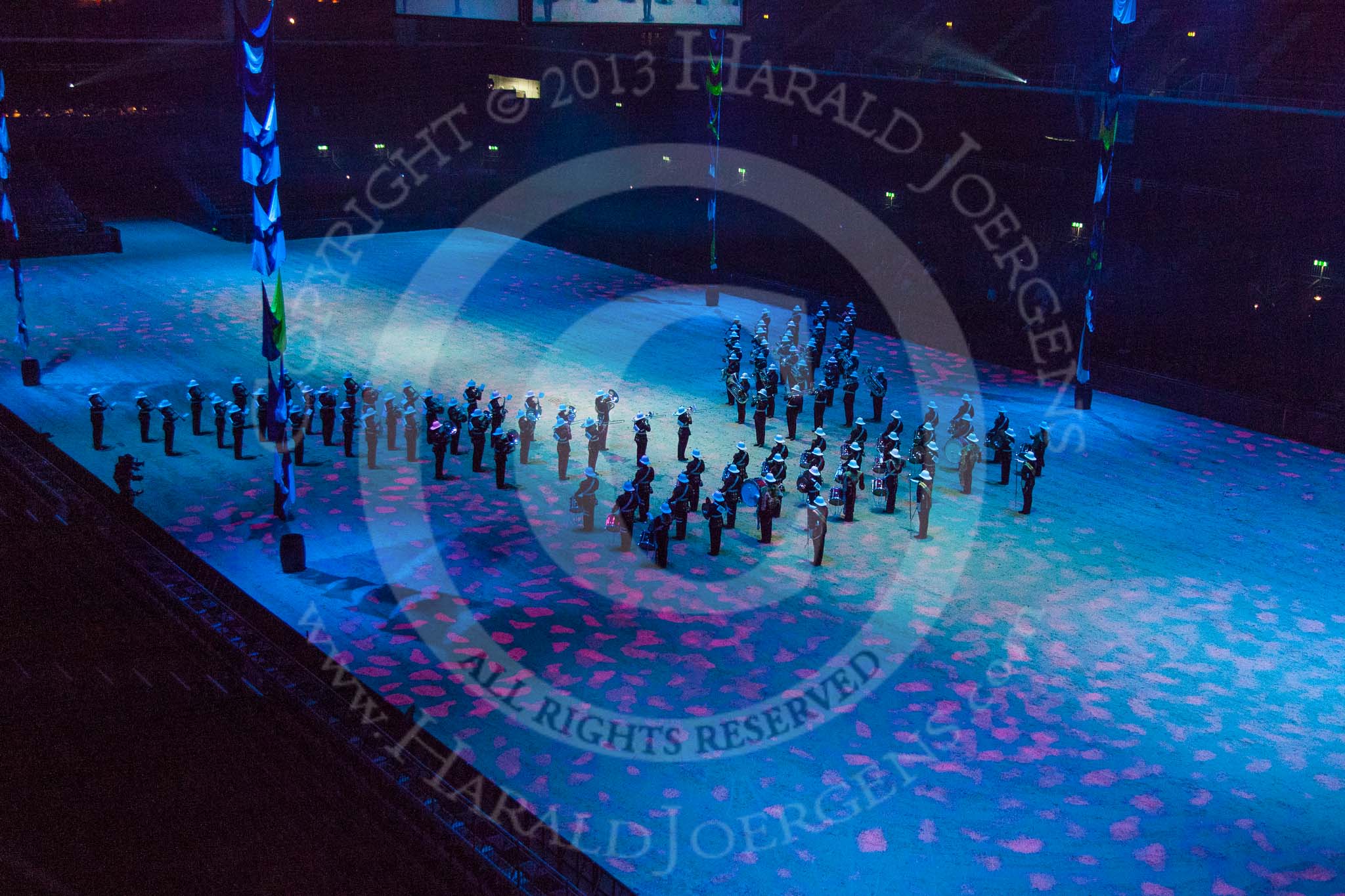 British Military Tournament 2013: The Royal Marines Massed Band..
Earls Court,
London SW5,

United Kingdom,
on 06 December 2013 at 14:51, image #54