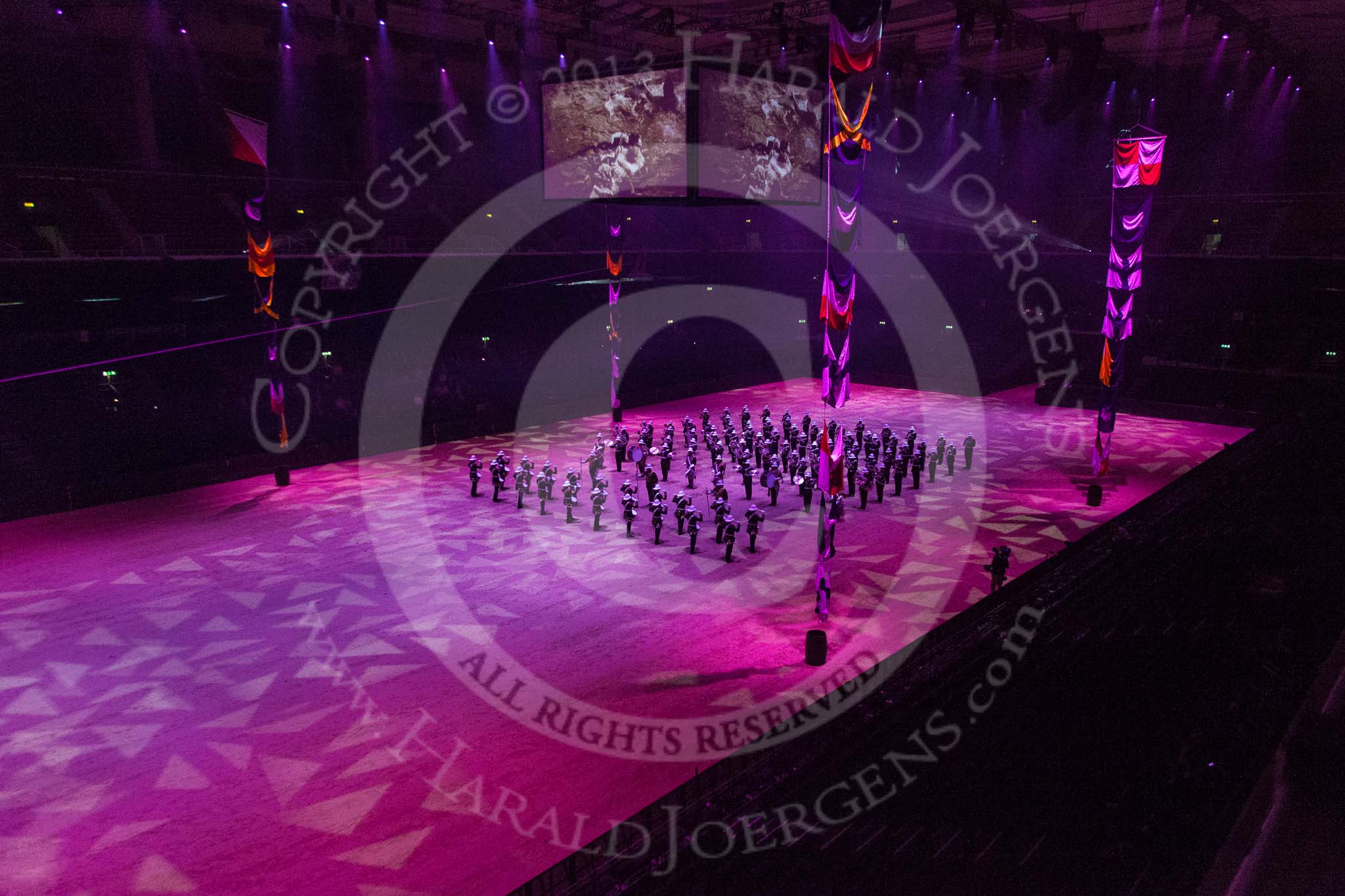 British Military Tournament 2013: The Royal Marines Massed Band..
Earls Court,
London SW5,

United Kingdom,
on 06 December 2013 at 14:56, image #64