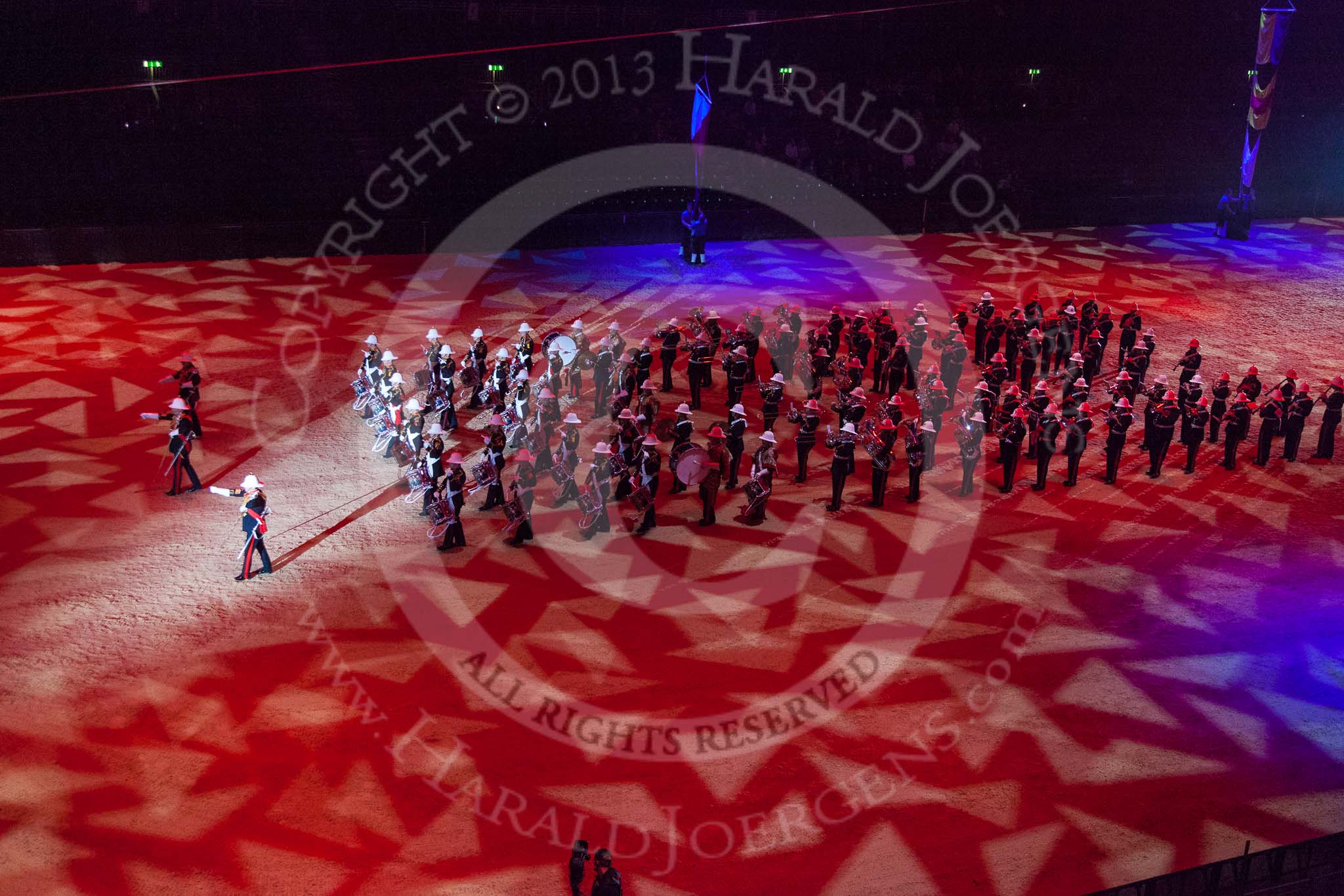 British Military Tournament 2013: The Royal Marines Massed Band..
Earls Court,
London SW5,

United Kingdom,
on 06 December 2013 at 14:57, image #68