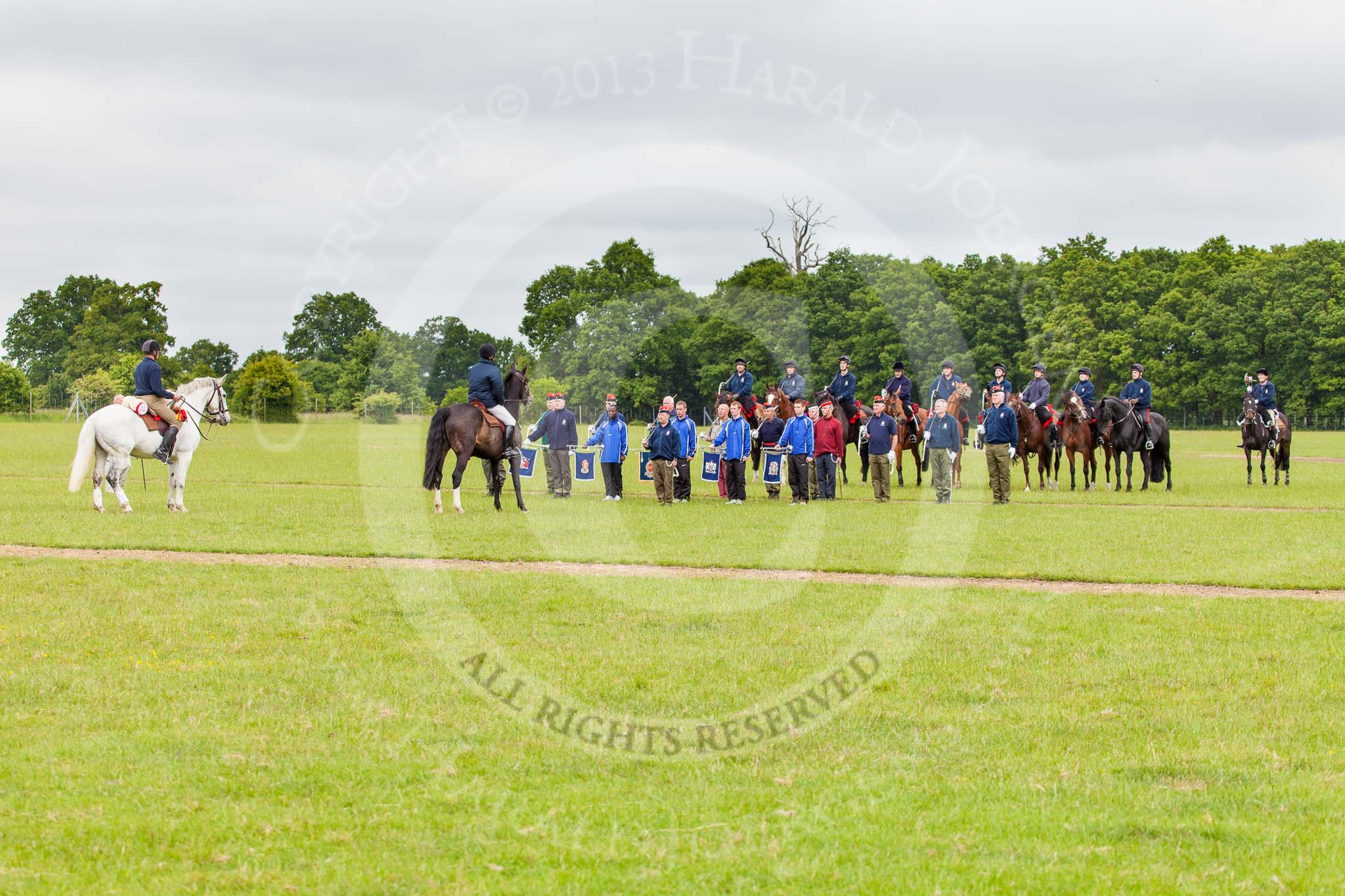 The Light Cavalry HAC Annual Review and Inspection 2013.
Windsor Great Park Review Ground,
Windsor,
Berkshire,
United Kingdom,
on 09 June 2013 at 10:53, image #104