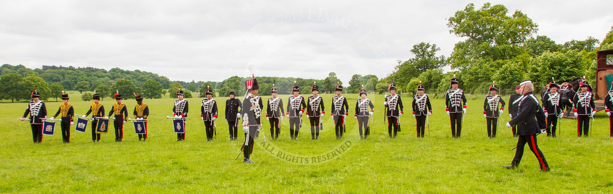 The Light Cavalry HAC Annual Review and Inspection 2013.
Windsor Great Park Review Ground,
Windsor,
Berkshire,
United Kingdom,
on 09 June 2013 at 12:29, image #171