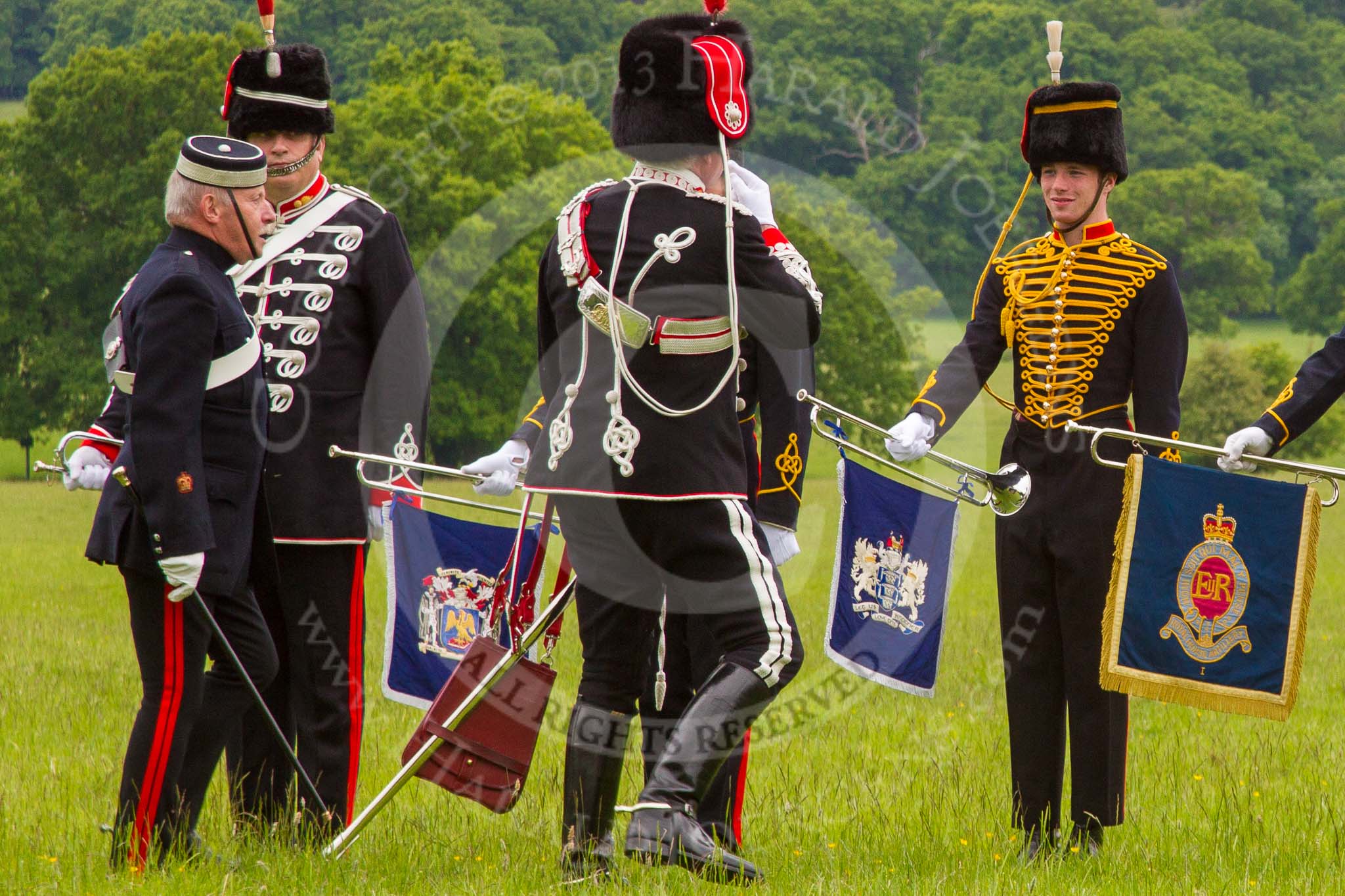 The Light Cavalry HAC Annual Review and Inspection 2013.
Windsor Great Park Review Ground,
Windsor,
Berkshire,
United Kingdom,
on 09 June 2013 at 12:30, image #174