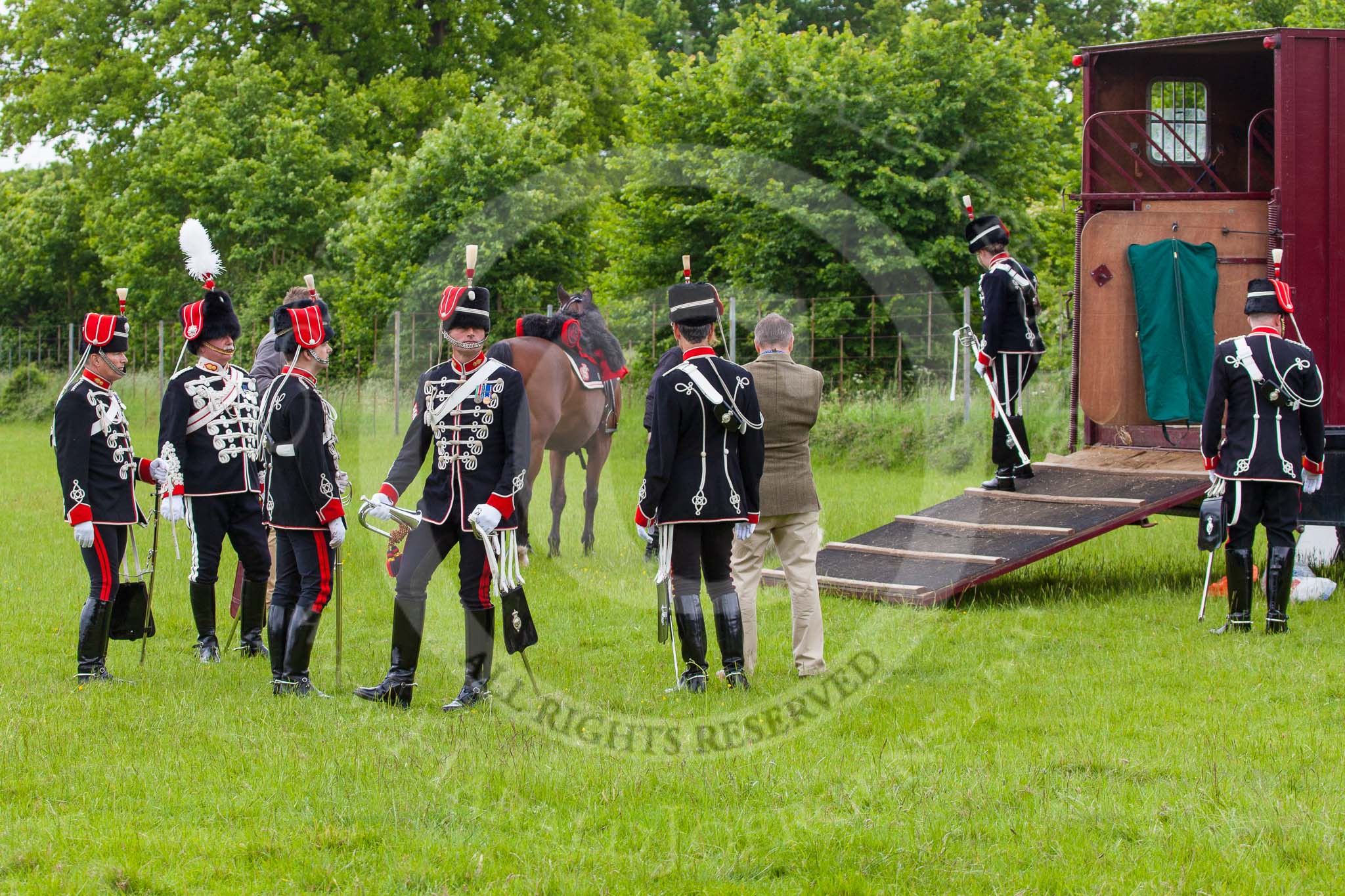 The Light Cavalry HAC Annual Review and Inspection 2013.
Windsor Great Park Review Ground,
Windsor,
Berkshire,
United Kingdom,
on 09 June 2013 at 12:33, image #227