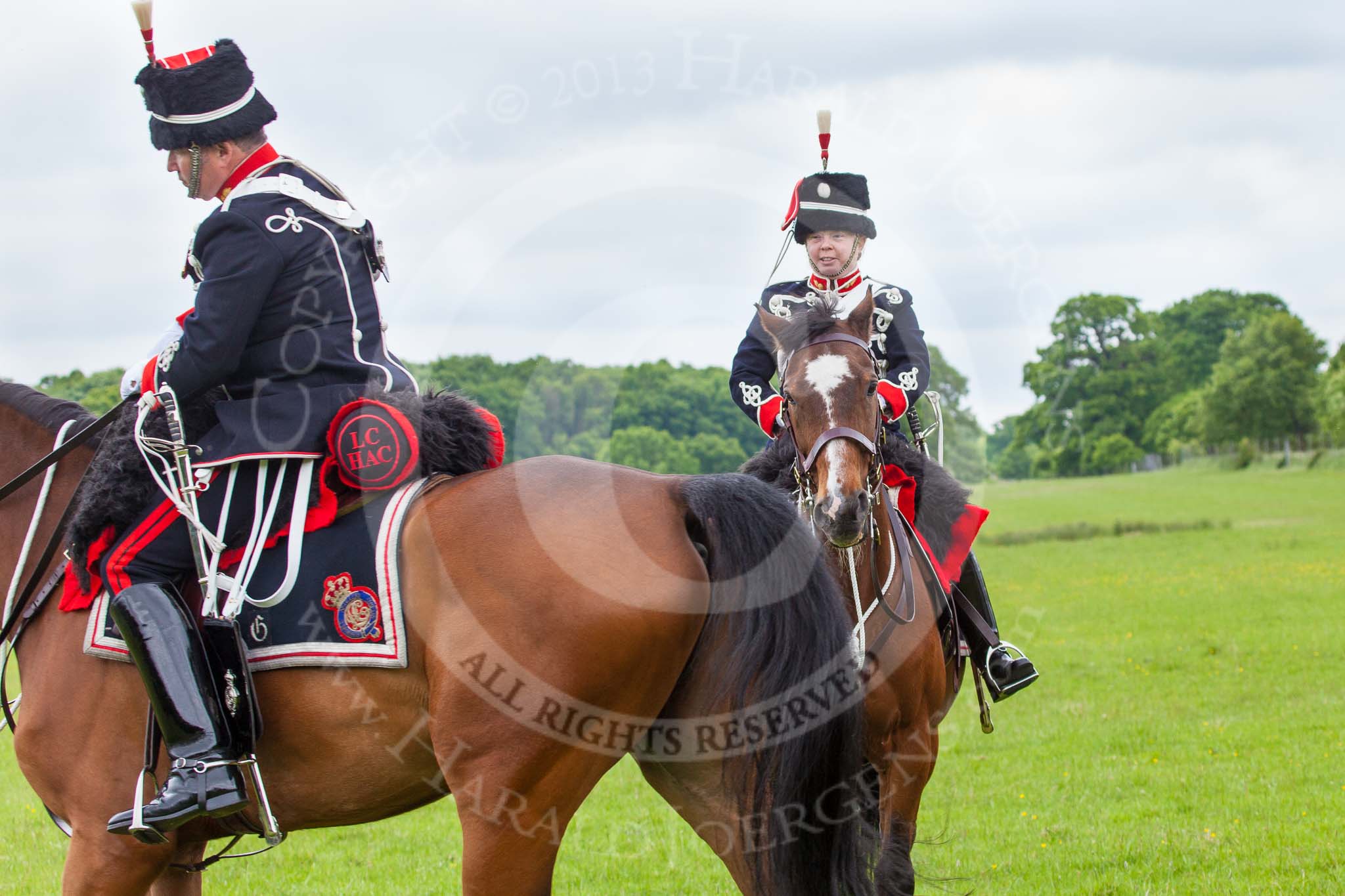 The Light Cavalry HAC Annual Review and Inspection 2013.
Windsor Great Park Review Ground,
Windsor,
Berkshire,
United Kingdom,
on 09 June 2013 at 12:34, image #230