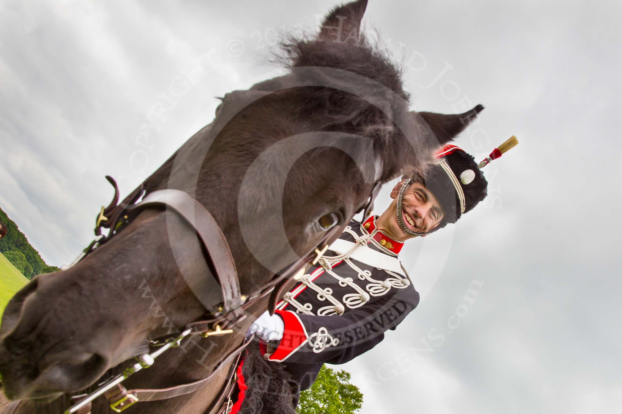 The Light Cavalry HAC Annual Review and Inspection 2013.
Windsor Great Park Review Ground,
Windsor,
Berkshire,
United Kingdom,
on 09 June 2013 at 12:38, image #236