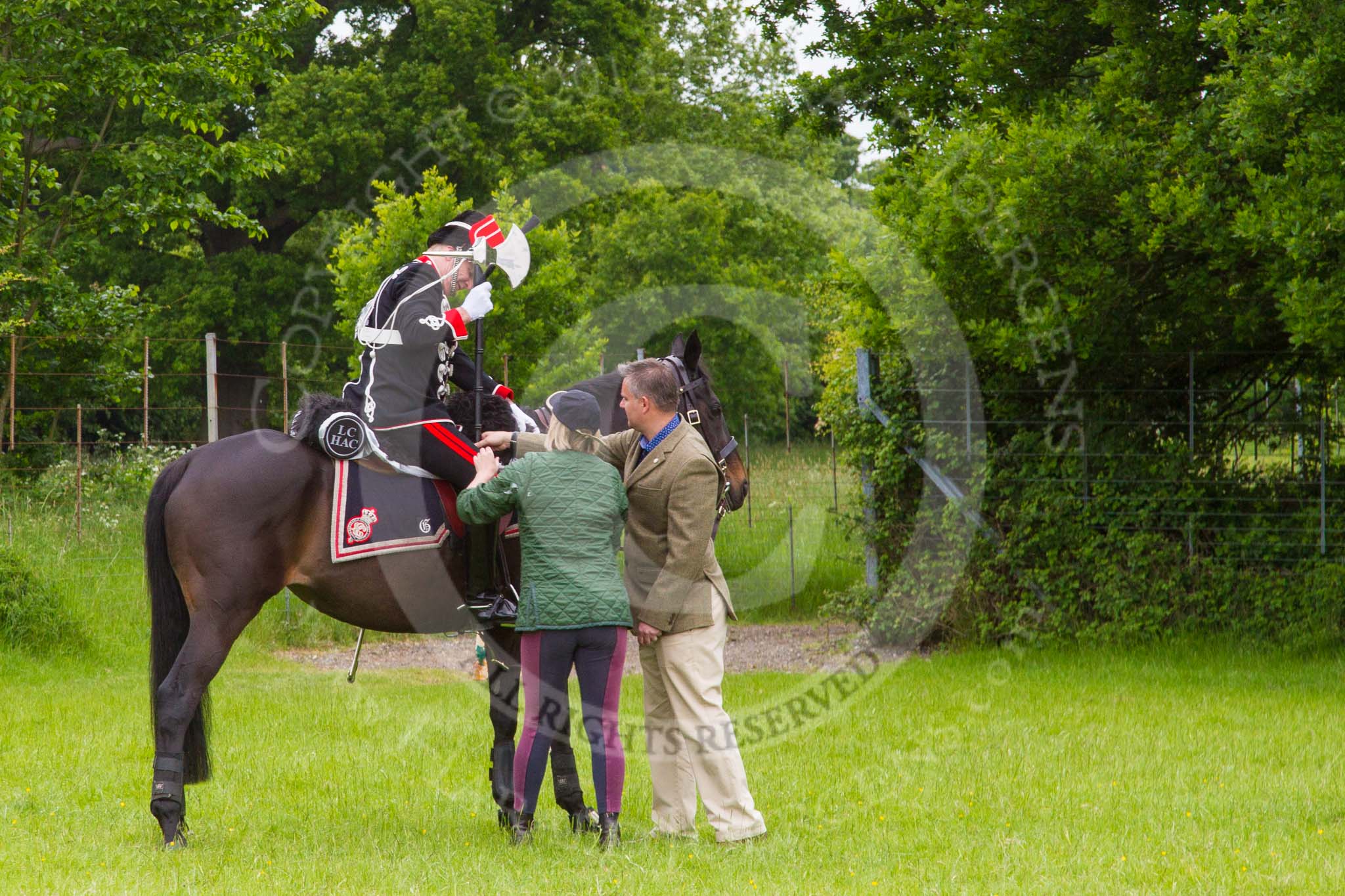 The Light Cavalry HAC Annual Review and Inspection 2013.
Windsor Great Park Review Ground,
Windsor,
Berkshire,
United Kingdom,
on 09 June 2013 at 12:38, image #237