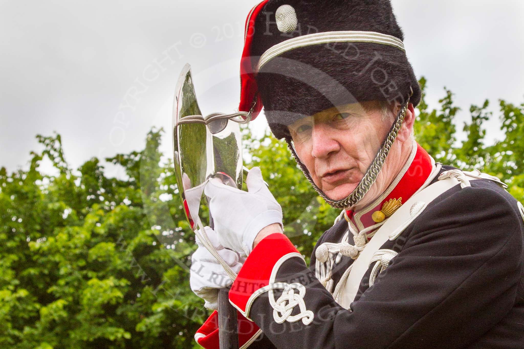 The Light Cavalry HAC Annual Review and Inspection 2013.
Windsor Great Park Review Ground,
Windsor,
Berkshire,
United Kingdom,
on 09 June 2013 at 12:40, image #238