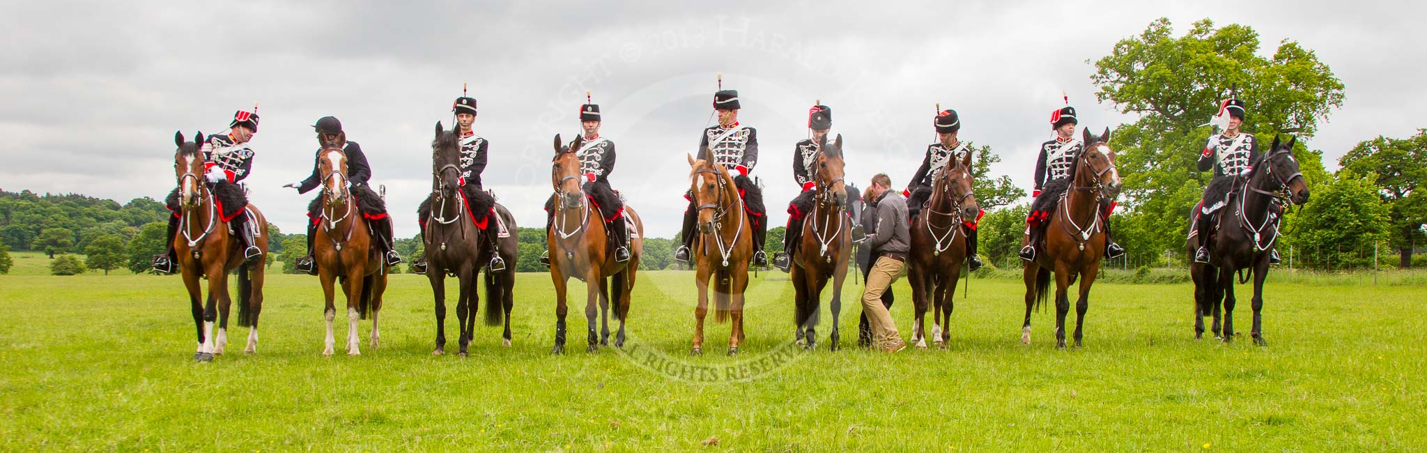 The Light Cavalry HAC Annual Review and Inspection 2013.
Windsor Great Park Review Ground,
Windsor,
Berkshire,
United Kingdom,
on 09 June 2013 at 12:49, image #260