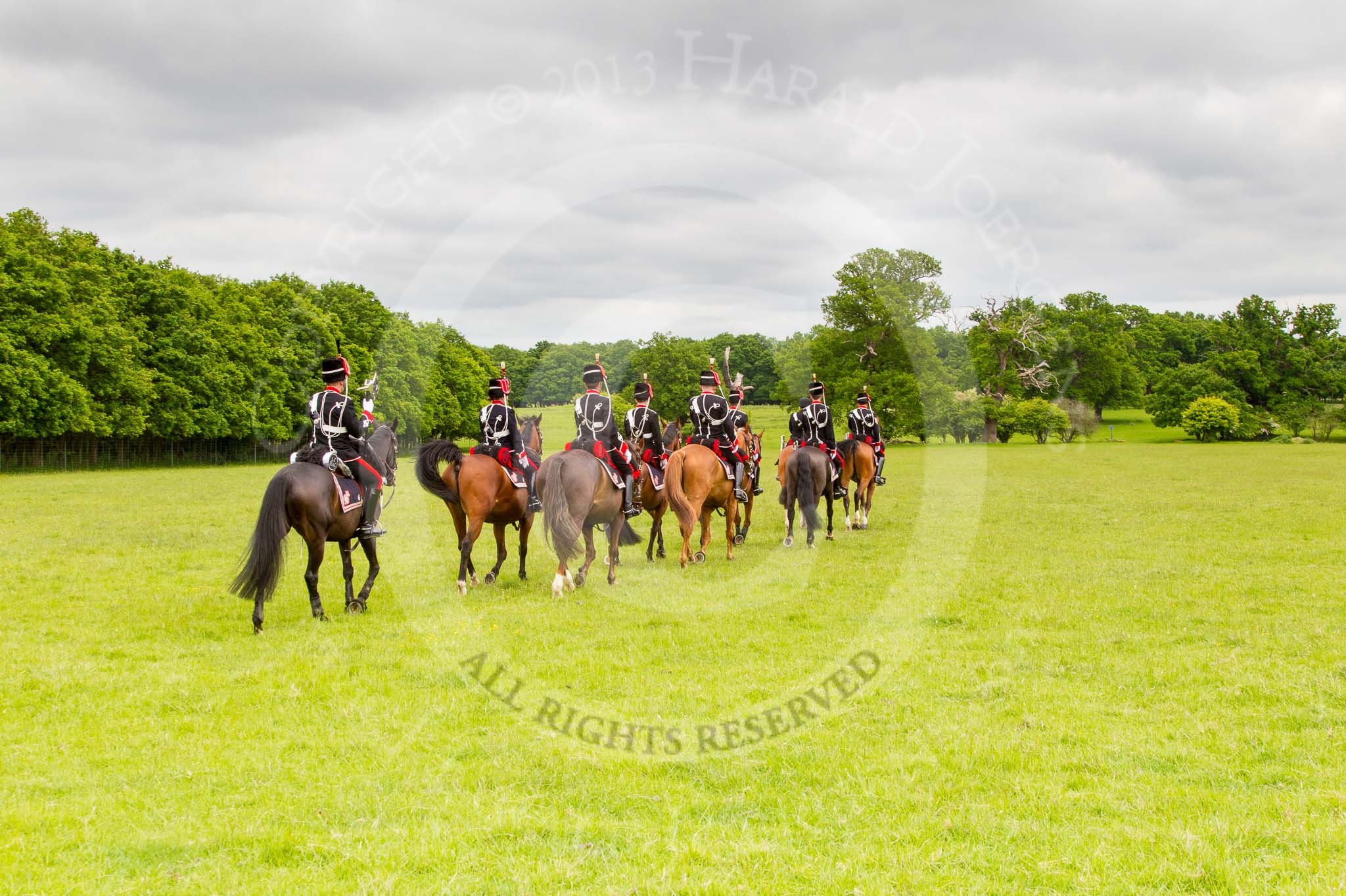 The Light Cavalry HAC Annual Review and Inspection 2013.
Windsor Great Park Review Ground,
Windsor,
Berkshire,
United Kingdom,
on 09 June 2013 at 12:52, image #268
