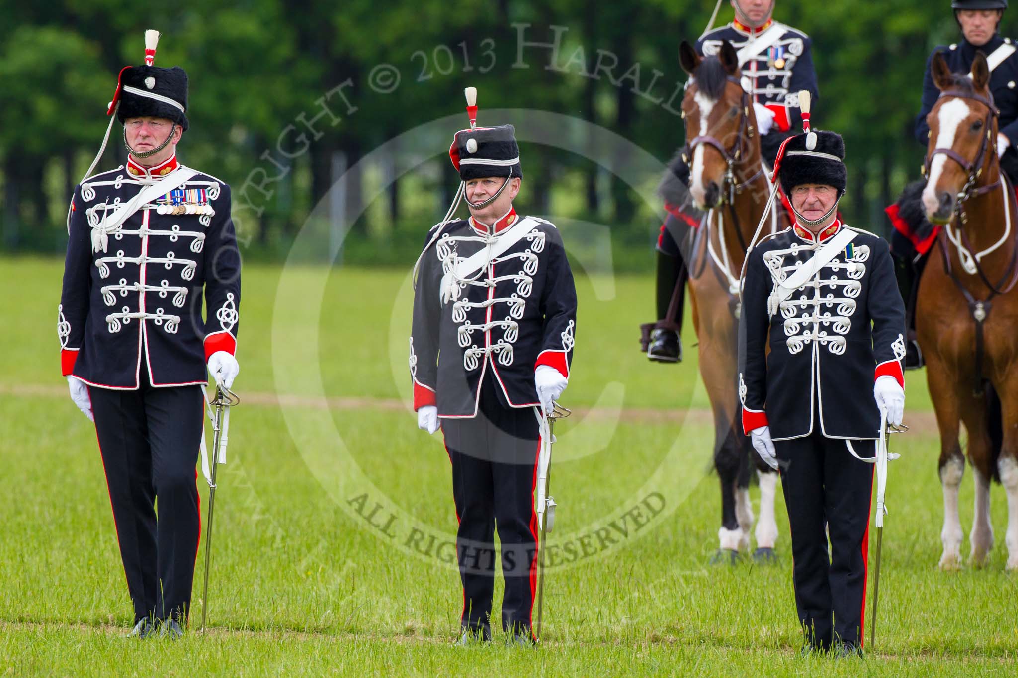 The Light Cavalry HAC Annual Review and Inspection 2013.
Windsor Great Park Review Ground,
Windsor,
Berkshire,
United Kingdom,
on 09 June 2013 at 13:02, image #276