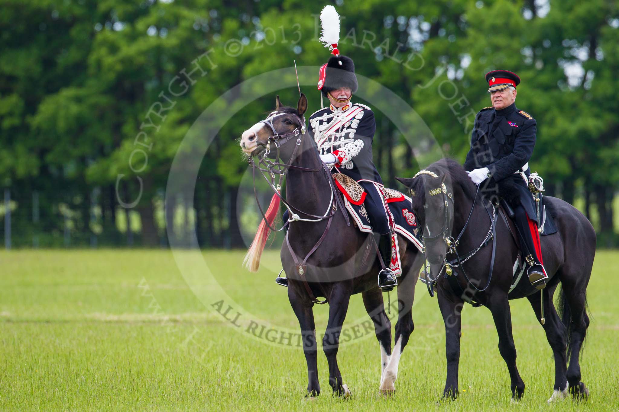 The Light Cavalry HAC Annual Review and Inspection 2013.
Windsor Great Park Review Ground,
Windsor,
Berkshire,
United Kingdom,
on 09 June 2013 at 13:27, image #364