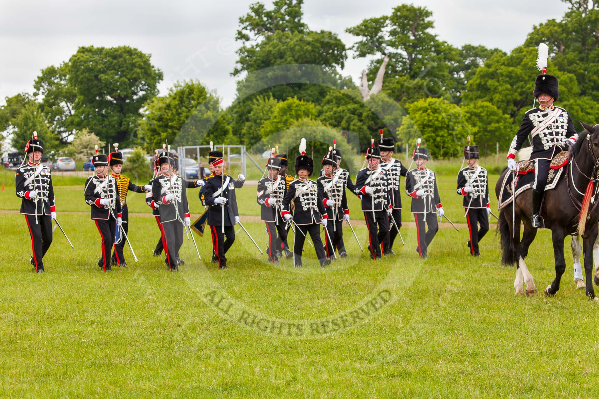 The Light Cavalry HAC Annual Review and Inspection 2013.
Windsor Great Park Review Ground,
Windsor,
Berkshire,
United Kingdom,
on 09 June 2013 at 13:32, image #407