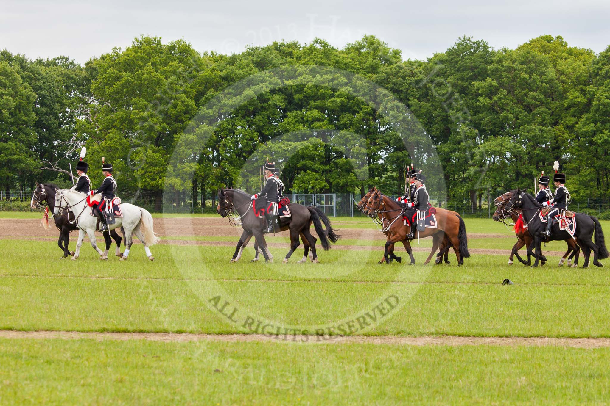 The Light Cavalry HAC Annual Review and Inspection 2013.
Windsor Great Park Review Ground,
Windsor,
Berkshire,
United Kingdom,
on 09 June 2013 at 13:34, image #428
