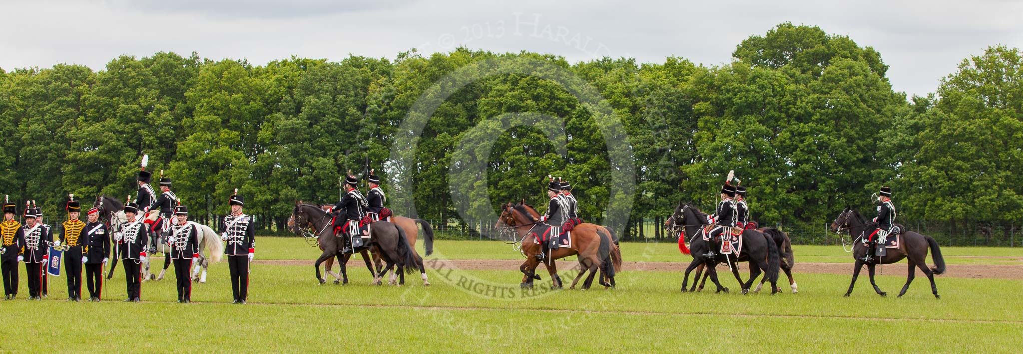 The Light Cavalry HAC Annual Review and Inspection 2013.
Windsor Great Park Review Ground,
Windsor,
Berkshire,
United Kingdom,
on 09 June 2013 at 13:34, image #429