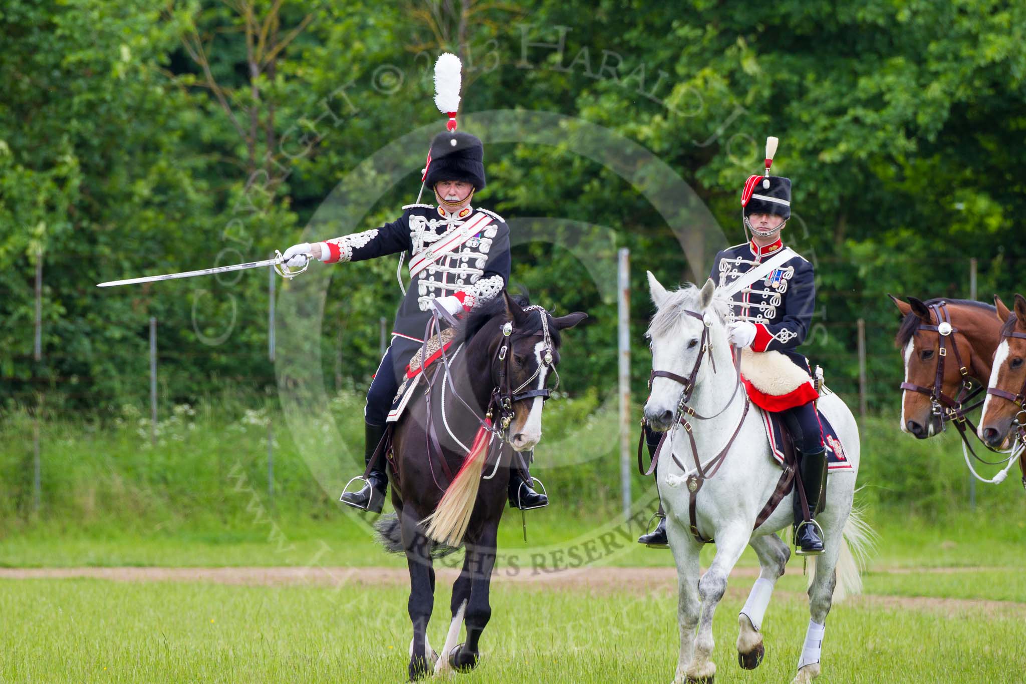 The Light Cavalry HAC Annual Review and Inspection 2013.
Windsor Great Park Review Ground,
Windsor,
Berkshire,
United Kingdom,
on 09 June 2013 at 13:35, image #440