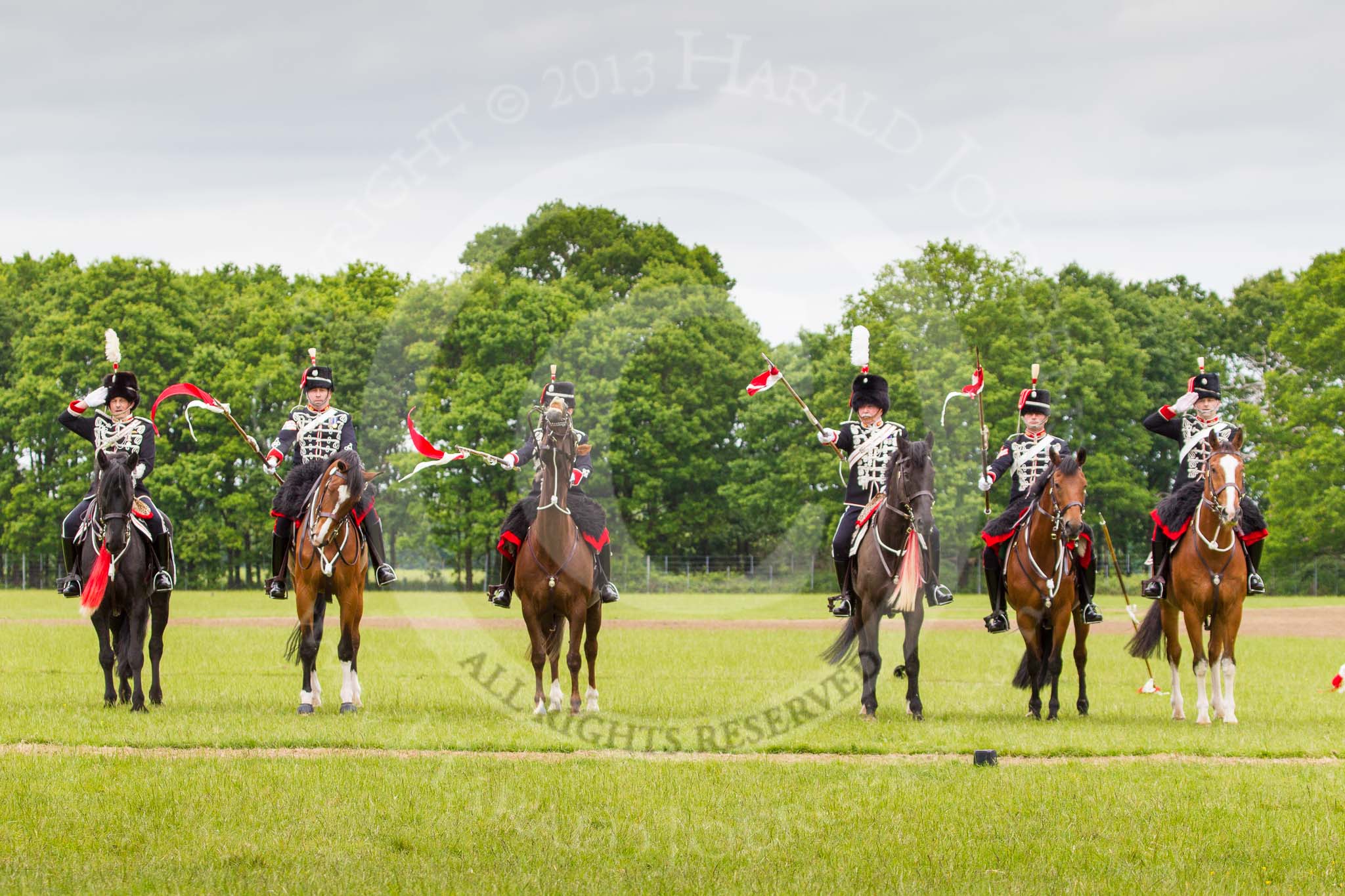 The Light Cavalry HAC Annual Review and Inspection 2013.
Windsor Great Park Review Ground,
Windsor,
Berkshire,
United Kingdom,
on 09 June 2013 at 14:39, image #571